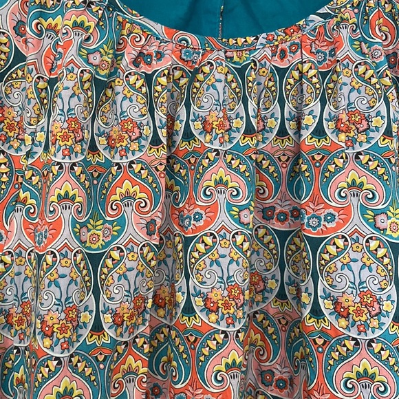 J. Crew Side and Back Cutout Liberty Fabric Cotton Midi Dress - Picture 6 of 11